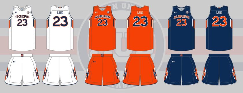 auburn basketball uniform concept alternate tigers