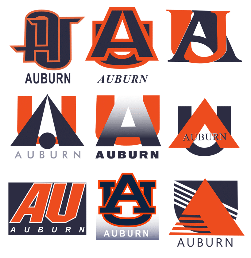 auburn logo potential concept 1995 change