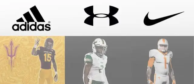 uniforms under armour adidas nike
