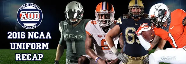 college football uniforms