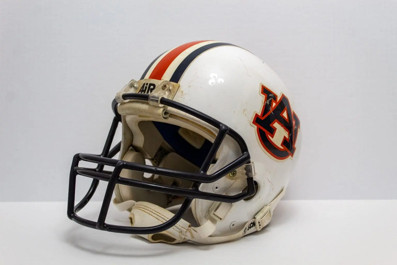 auburn football helmet game worn