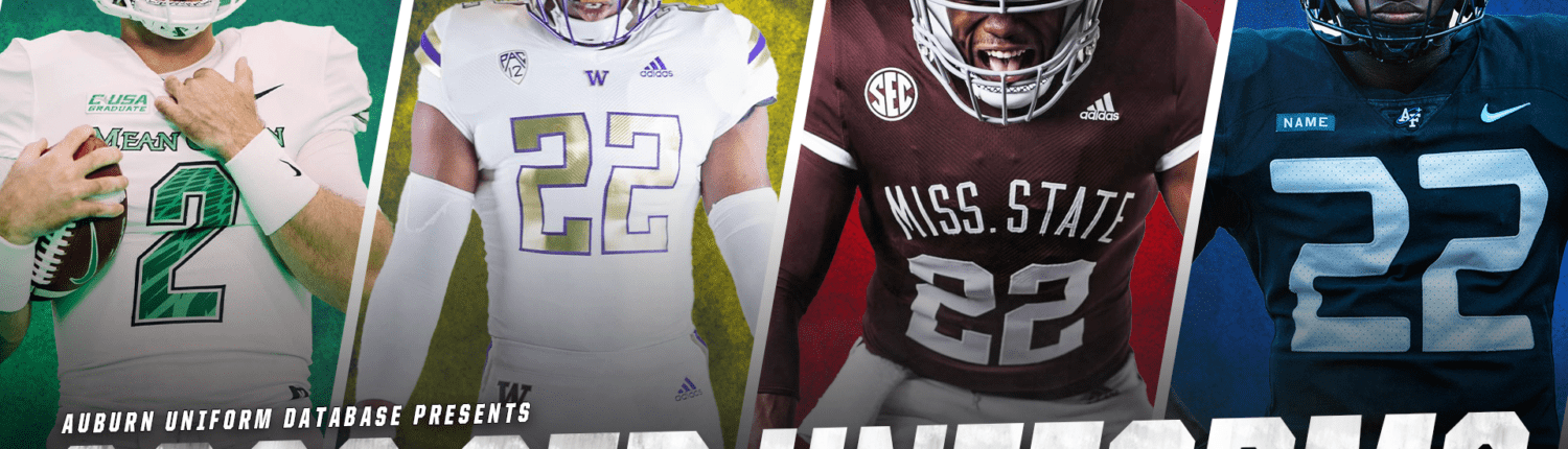 2022 CFB Uniforms 2022 ncaa cfb college football uniforms new unis threads uniwatch espn nebraska mississippi state air force space washington huskies