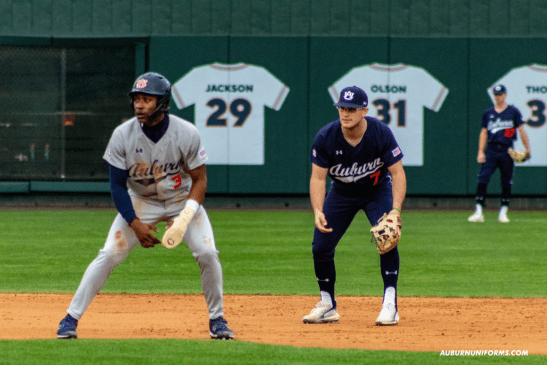 auburn tigers baseball new uniforms 2023 under armour all navy blue sec