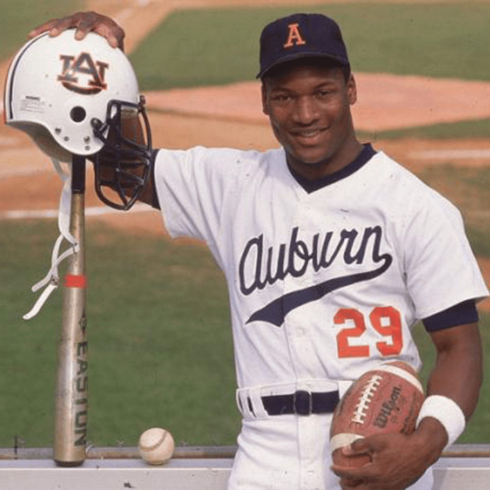 1985 Bo auburn tigers baseball 2023 under armour uniforms navy blue script unis throwbacks frank thomas new orange bo jackson