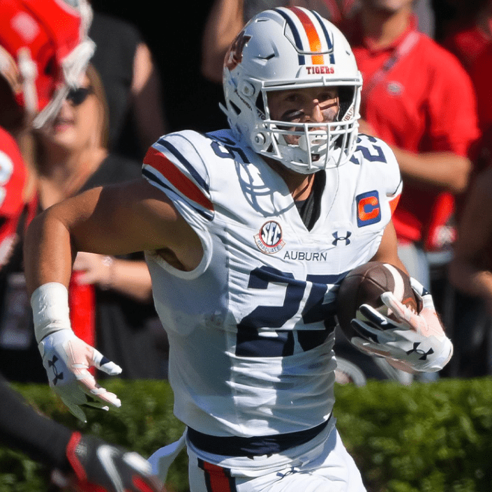 auburn tigers football georgia bulldogs rivalry captain captaincy patch john samuel shenker