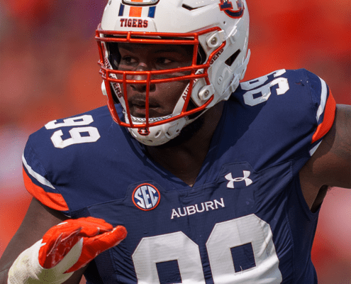 auburn tigers football penn state 2022 orange facemask uniform helmet