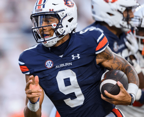 auburn tigers football robbie ashford uniform helmet war eagle