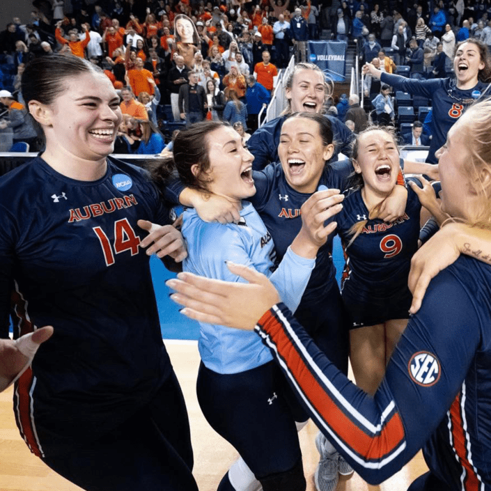 auburn tigers volleyball under armour uniforms ncaa tournament patch