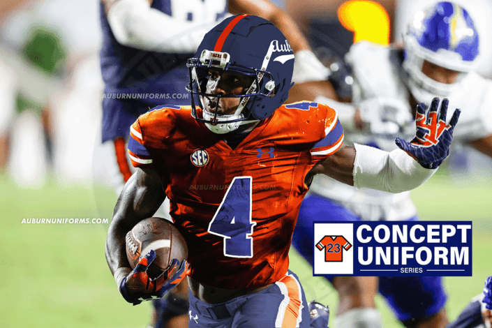 Auburn Football - Script Orange - AUD