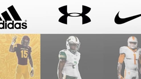 uniforms under armour adidas nike