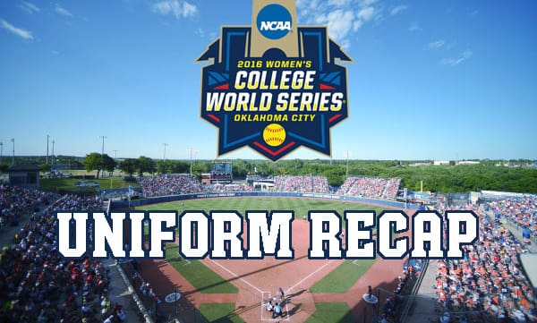 womens college world series uniforms softball