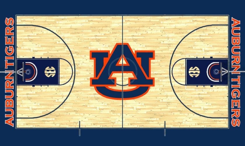 New Auburn Arena Court Design Auburn Uniform Database