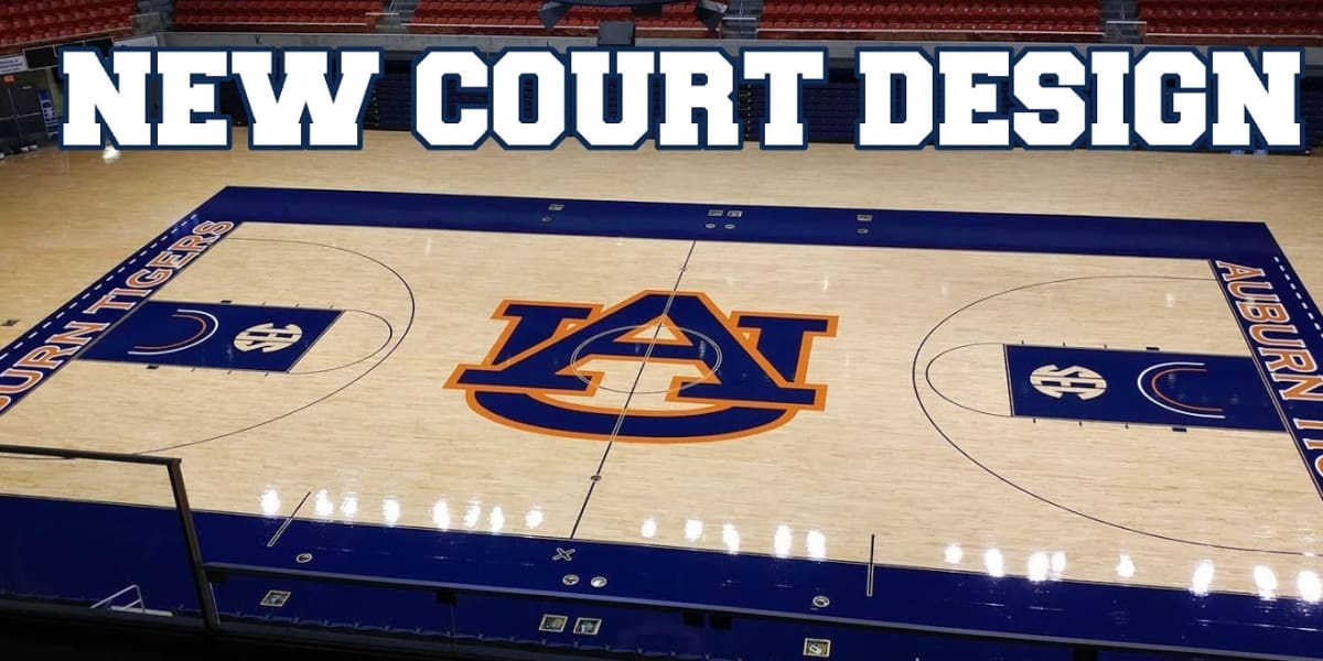 auburn basketball arena court design