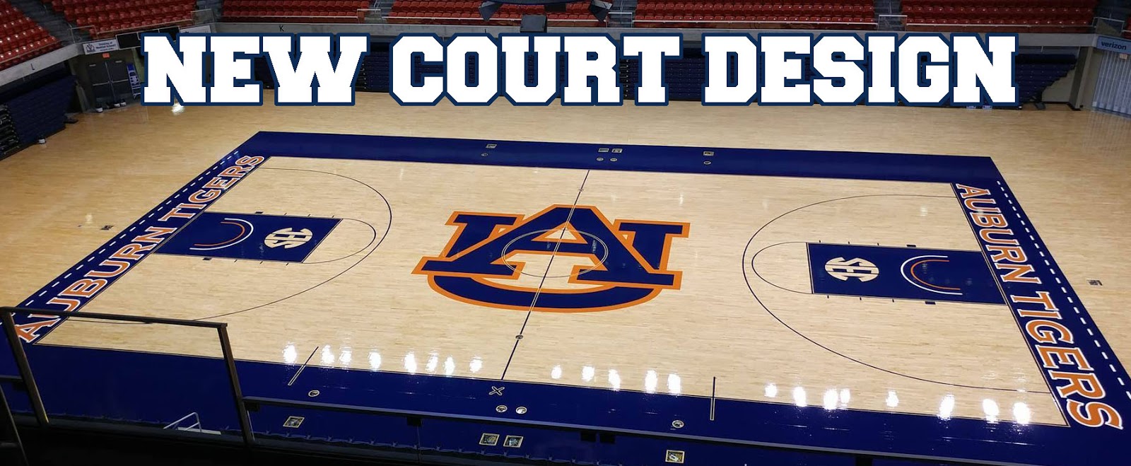 auburn basketball arena court design