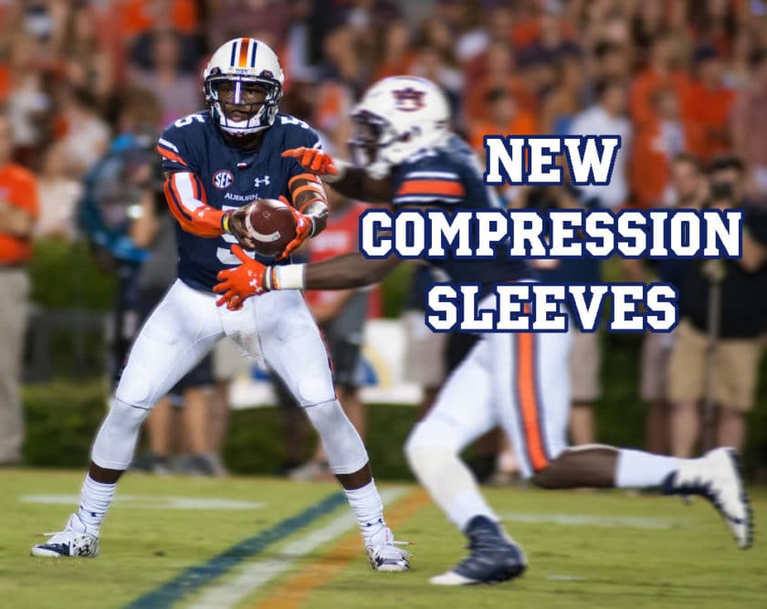New Compression Sleeves Auburn Football Auburn Uniform Database