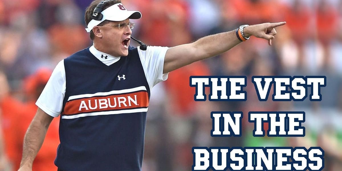 gus malzahn under armour sweater vest