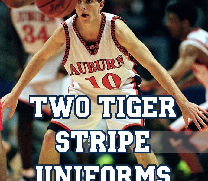 auburn basketball uniforms tiger stripe