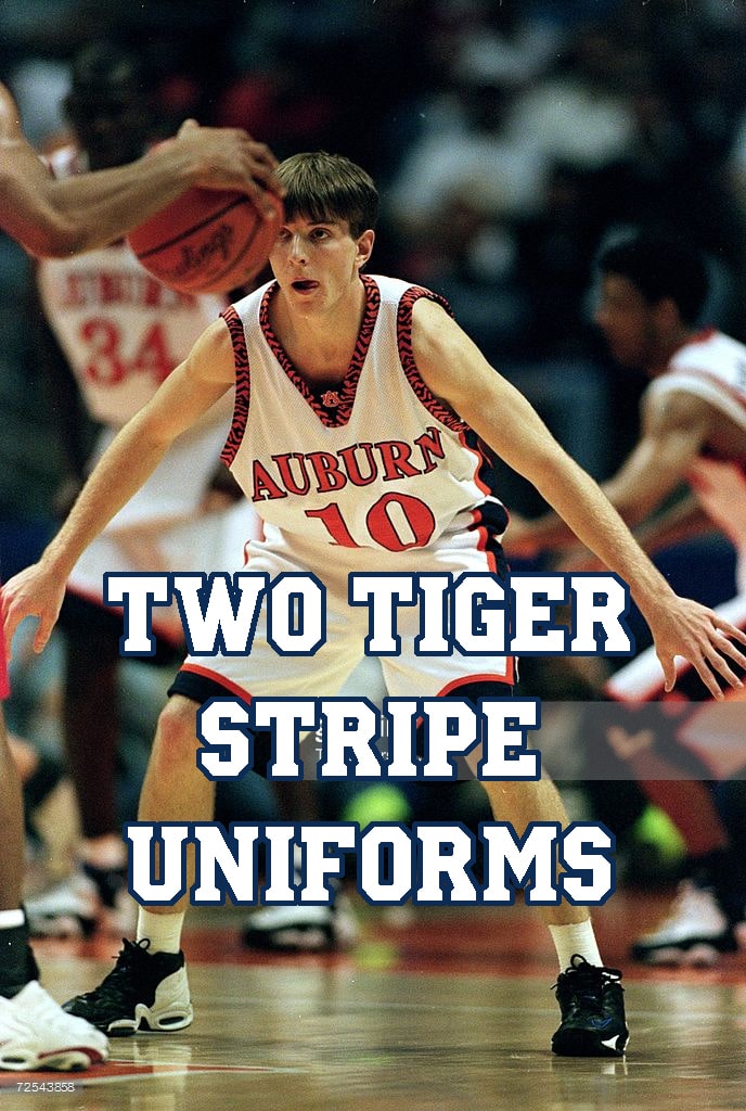 auburn basketball uniforms tiger stripe