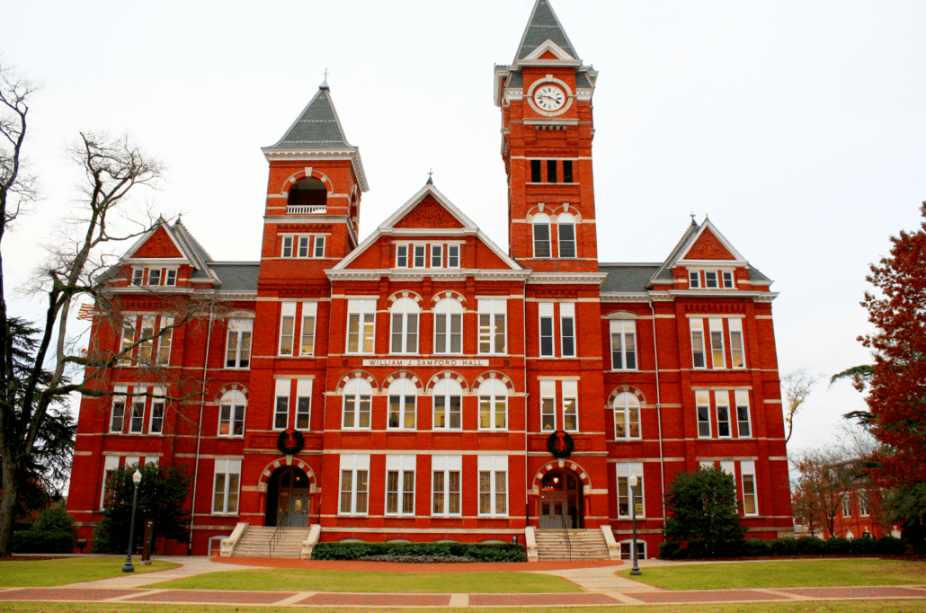 auburn samford hall logo change