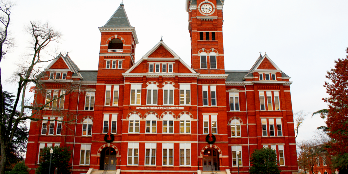 auburn samford hall logo change