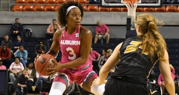 auburn women basketball under armour uniform pink 2018