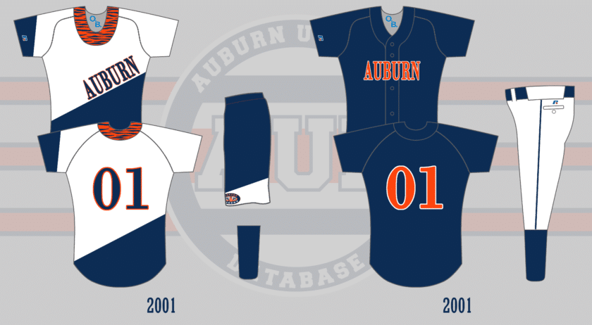 auburn softball uniforms under armour 2001