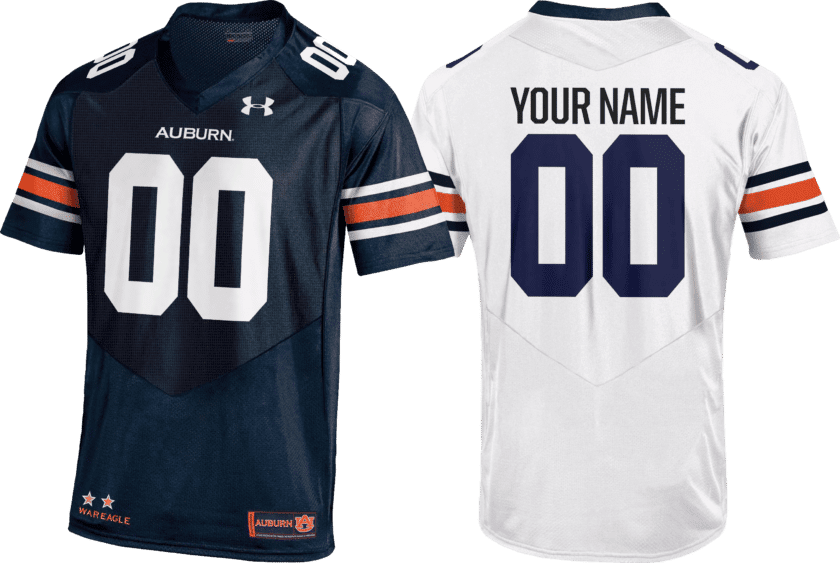 custom auburn football jersey