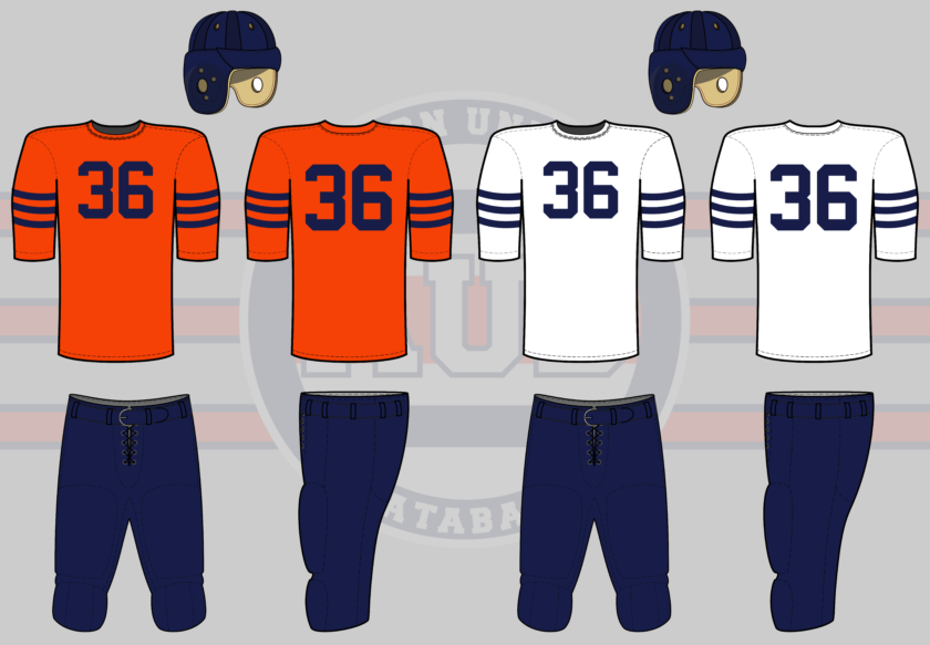auburn football uniform 1936