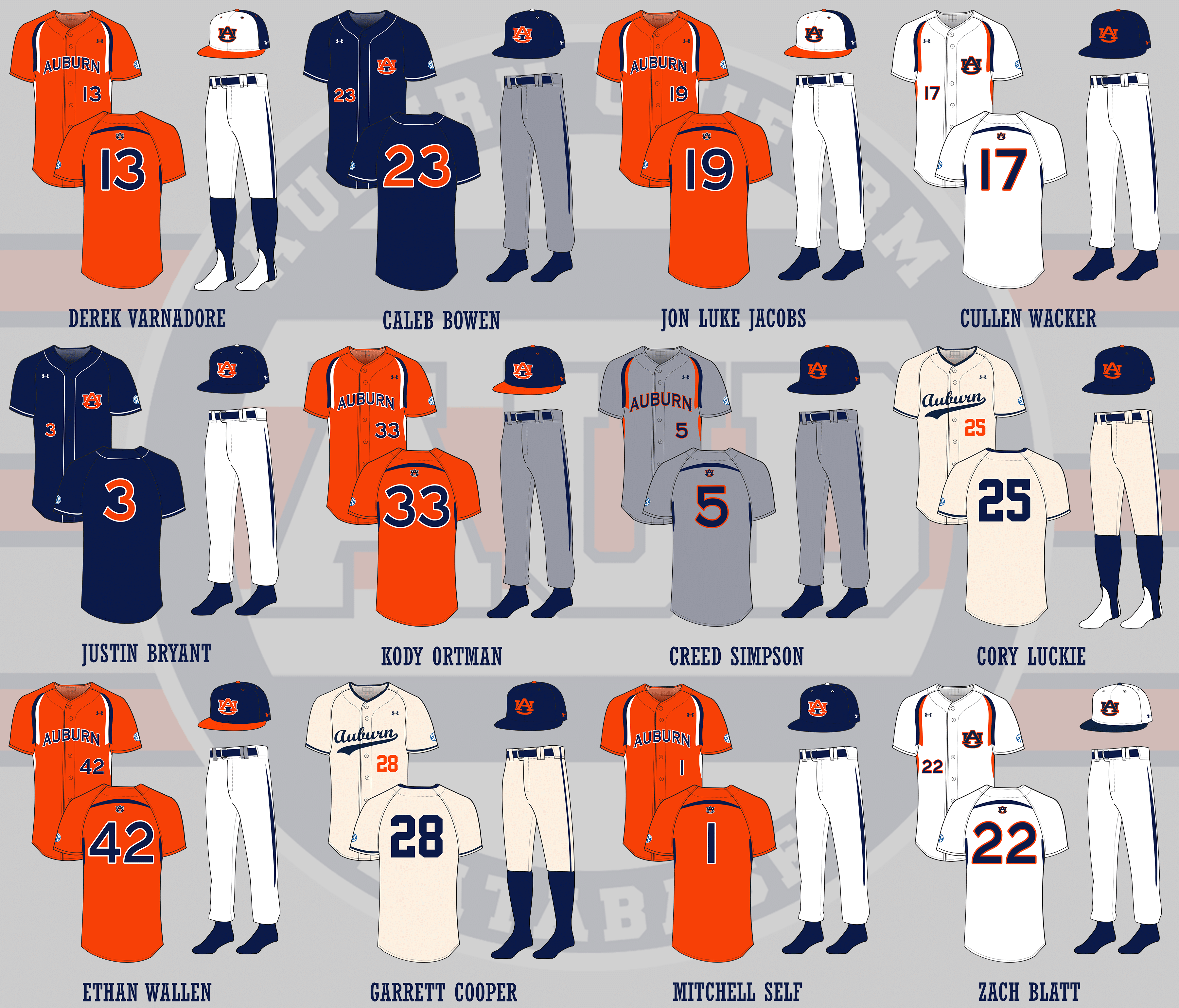 Uniform Lineup  Baseball's Uniform Database