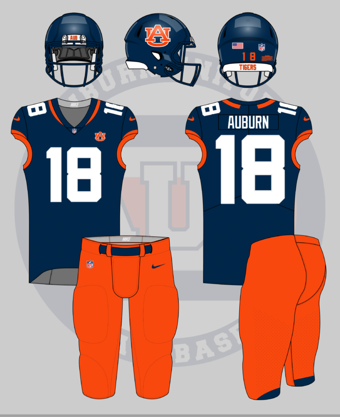 auburn football uniform concept under armour jacksonville jaguars jersey