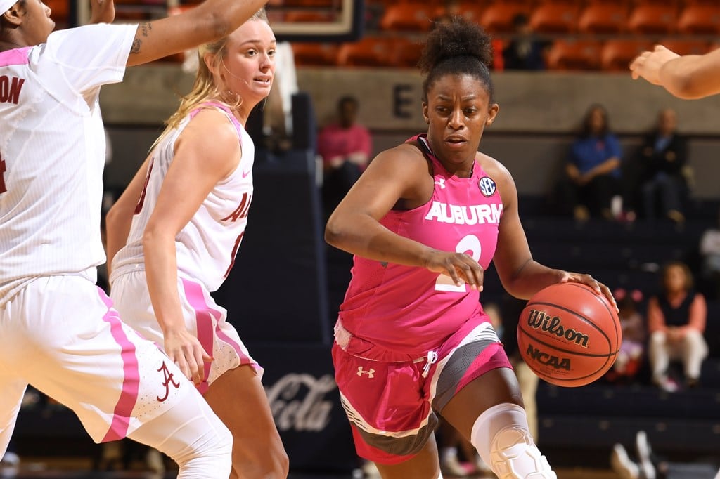 Auburn Women Sport New Pink Basketball Uniforms - Auburn Uniform Database