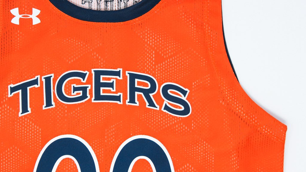 Custom College Basketball Jerseys Auburn Tigers Jersey Name and Number Unite As One Orange