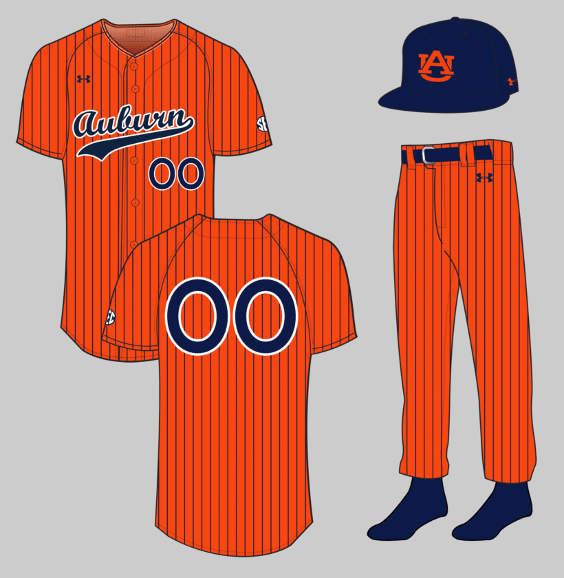 Redesigning the Auburn Baseball Uniform Part 2: The Concepts