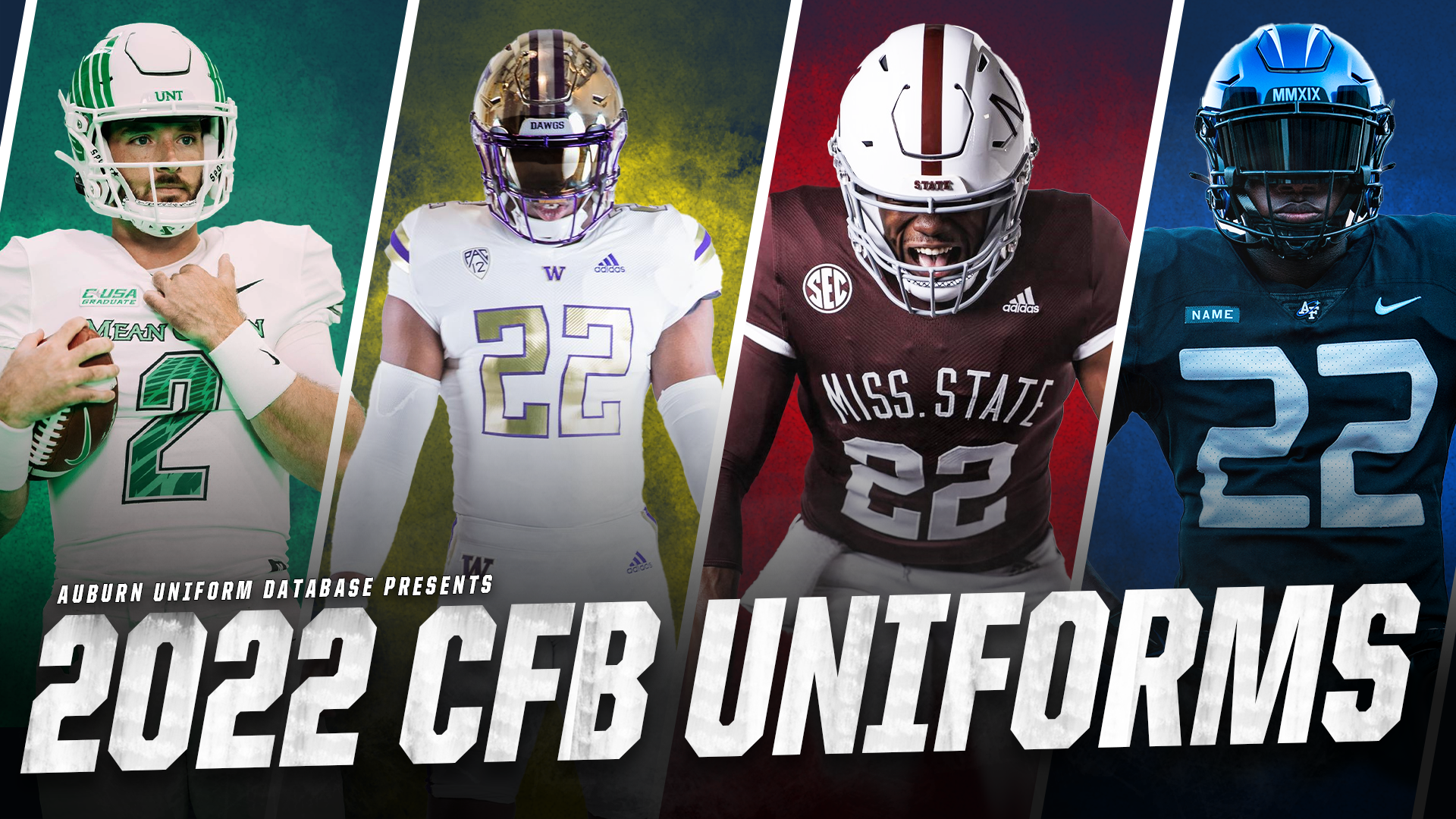 2022 CFB Uniforms Roundup - Auburn Uniform Database