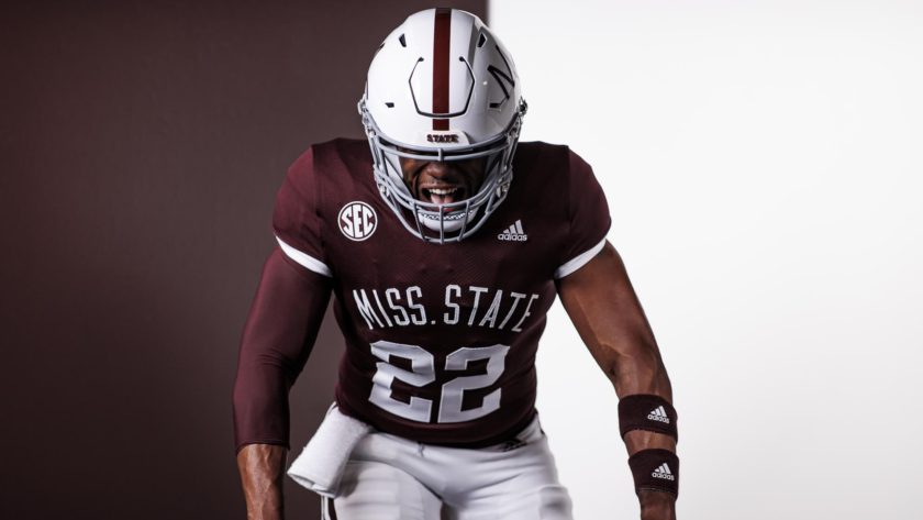 mississippi state bulldogs football adidas uniforms throwback design dowsing bell 50 years anniversary 2022