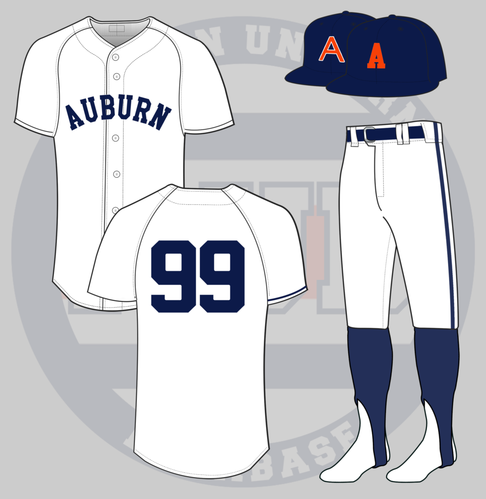 auburn baseball uniform under armour 1957 1958 sports belle russell athletic jersey