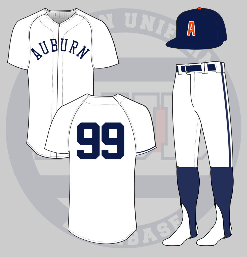 auburn baseball uniform under armour 1966 sports belle russell athletic jersey