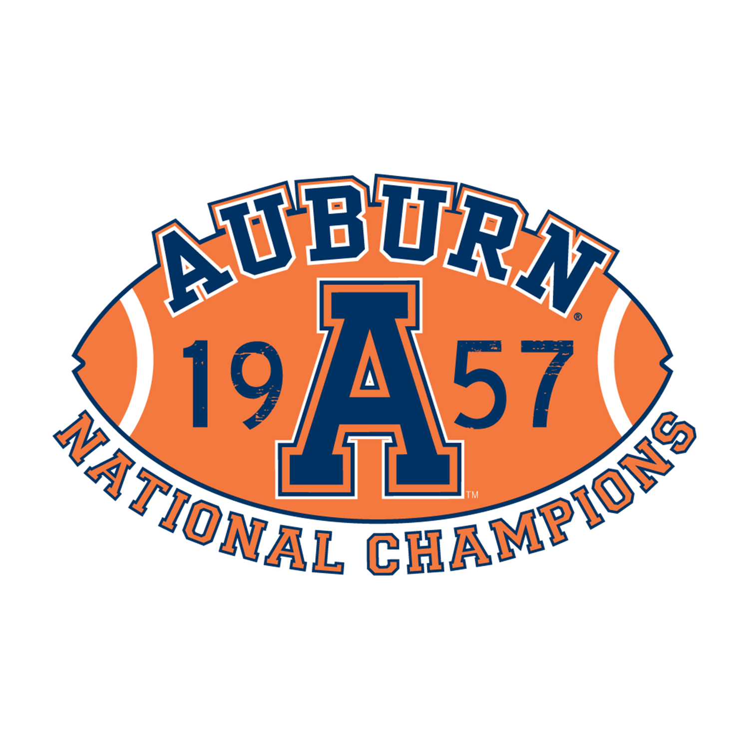 1957 National Champions Logo Auburn Uniform Database