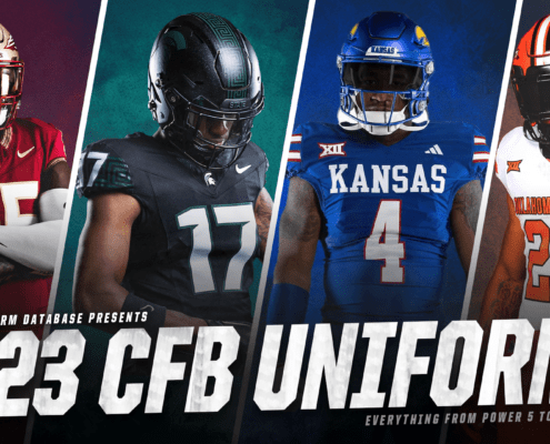 college football uniforms 2023 cfb preview power five division 2 FBS FCS division 3 SEC Big 10 Big 12 Pac 12 ACC AAC MAC Sun Belt Conference USA auburn uniforms uniform database