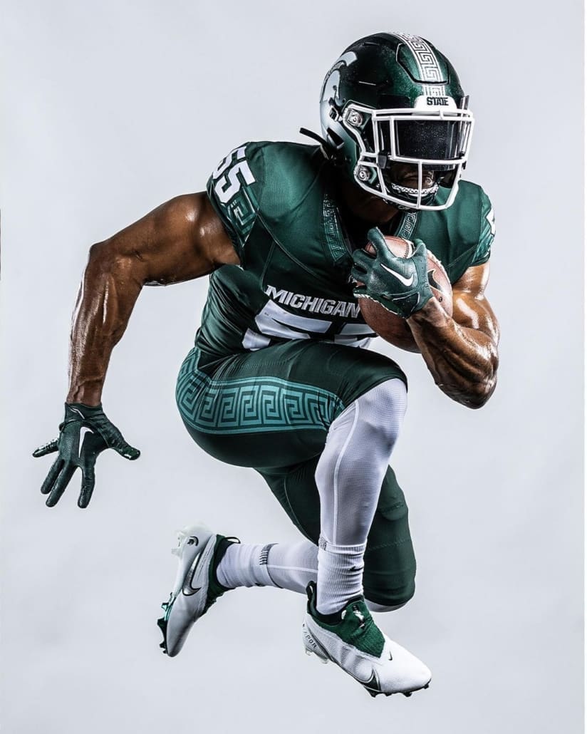 michigan state spartans new nike uniforms 2023