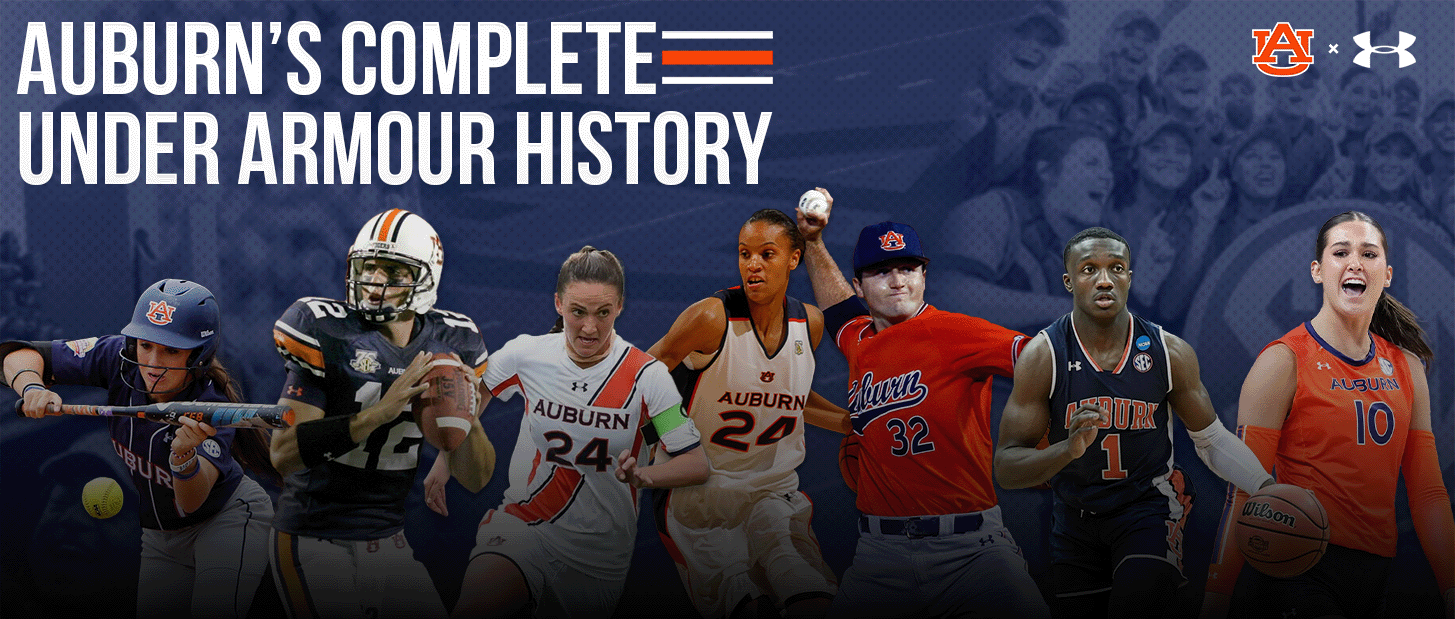 Auburn Tigers complete history of Under Armour uniforms by the Auburn Uniform Database