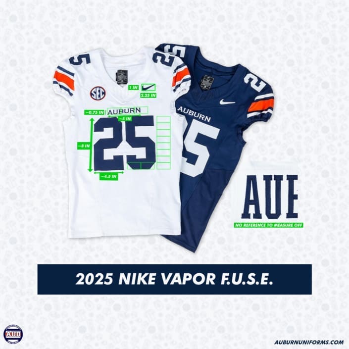 auburn football 2025 nike uniforms