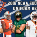 college football cfb ncaa uniform 2018 new nike adidas under armour